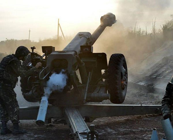 Террористы стягивают артиллерию к Мариуполю